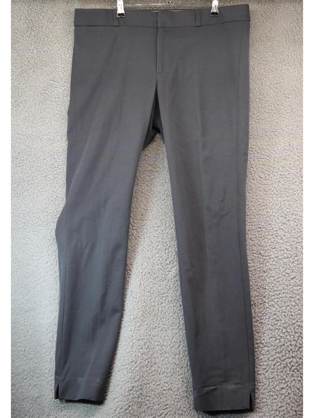 Banana Republic Womens sz 8 Sloan Dress Pants Grey Mid-Rise